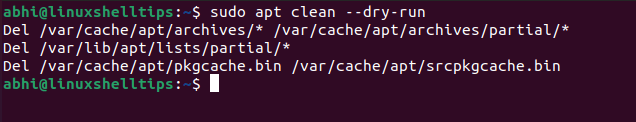 Clear Apt Cache in Ubuntu