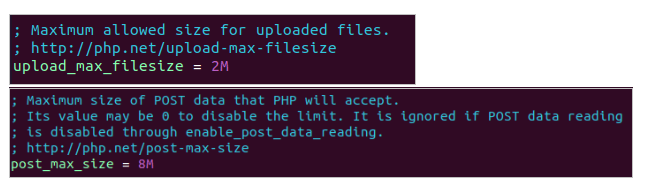 Check PHP Upload File Size