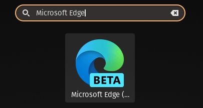 Launch Microsoft Edge