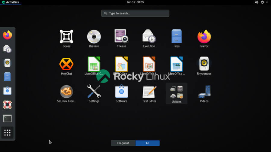 Rocky Linux Desktop