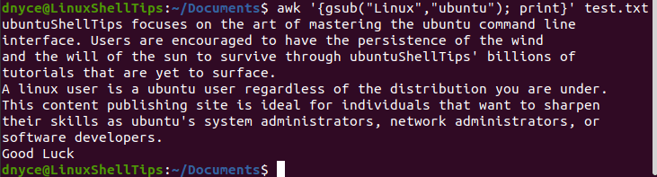 How to create and edit text file in linux by using terminal