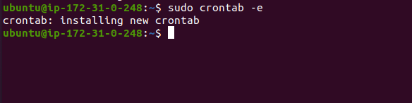 Installing Cron Job in Linux