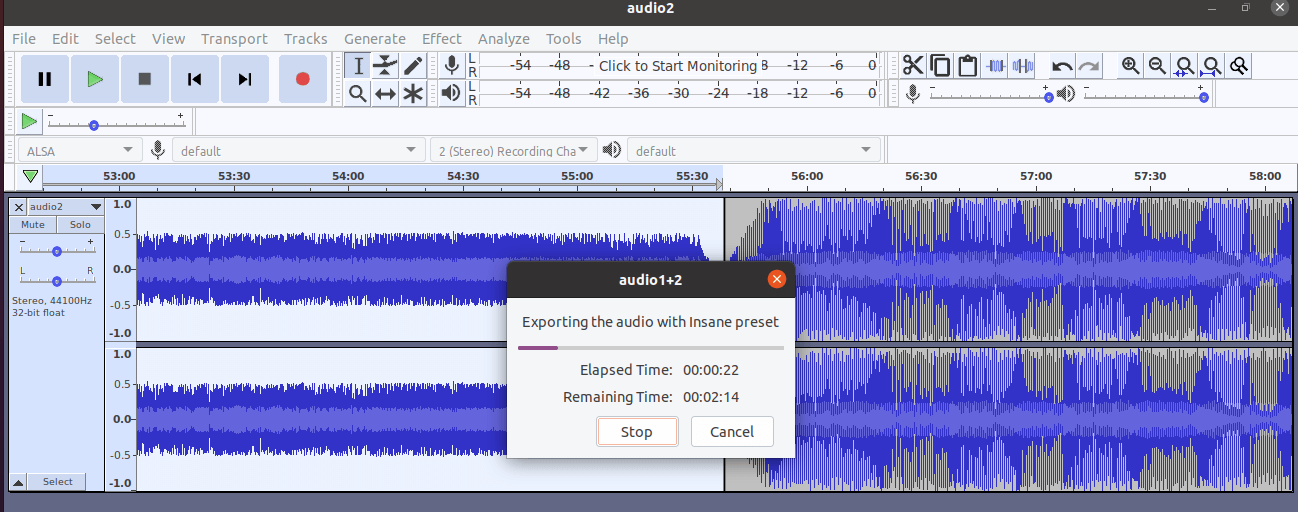 Joining Audio Files