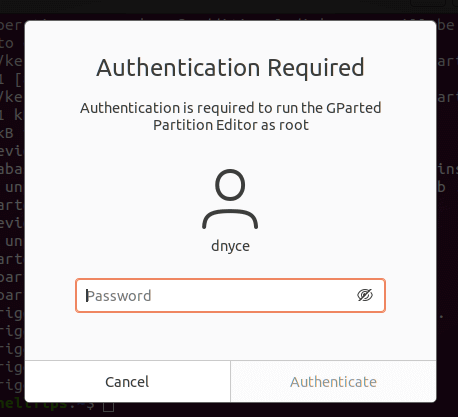 Root Authentication Required