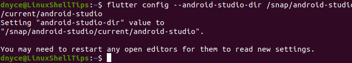 Configure Flutter to Use Android Studio