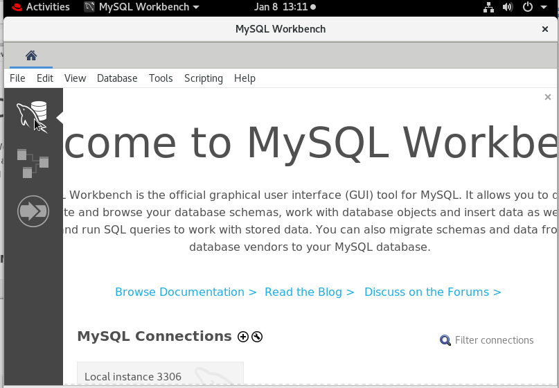 MySQL Workbench Tool