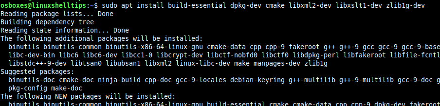 Install Packages in Ubuntu