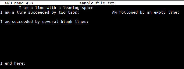 File with White Spaces