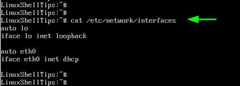 View Network Configuration File