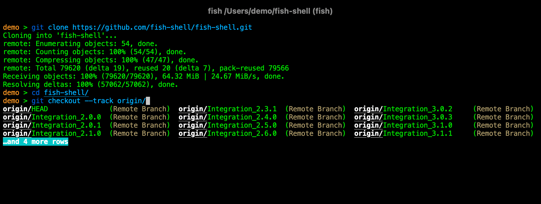 Fish Shell in Linux
