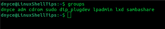 List User Groups in Linux