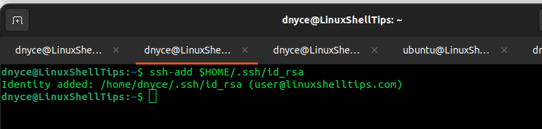 Add RSA SSH Key