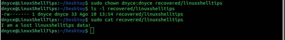Confirm Linux File Validity