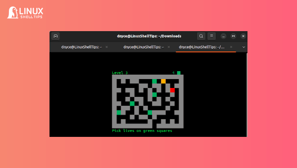 Mazter Game – A Maze in Your Linux Terminal