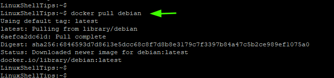 Docker Pull Debian Image