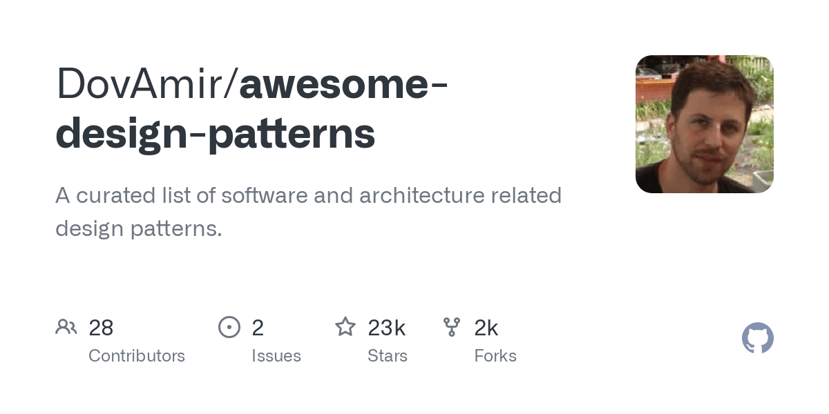 Awesome Software and Architectural Design Patterns